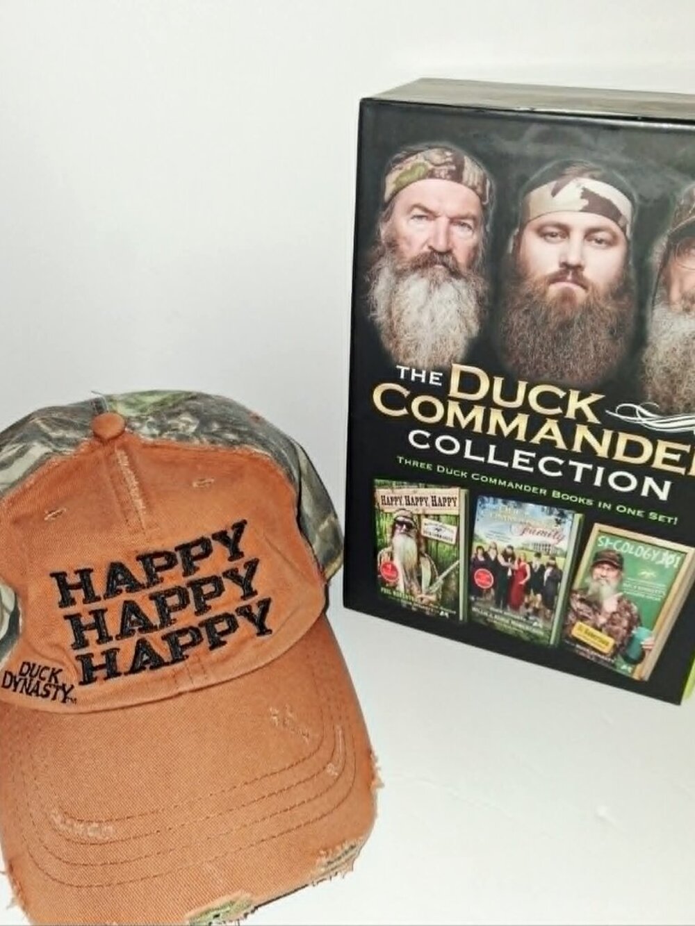 Duck Dynasty The Duck Commander 3 Book Collection And Hat